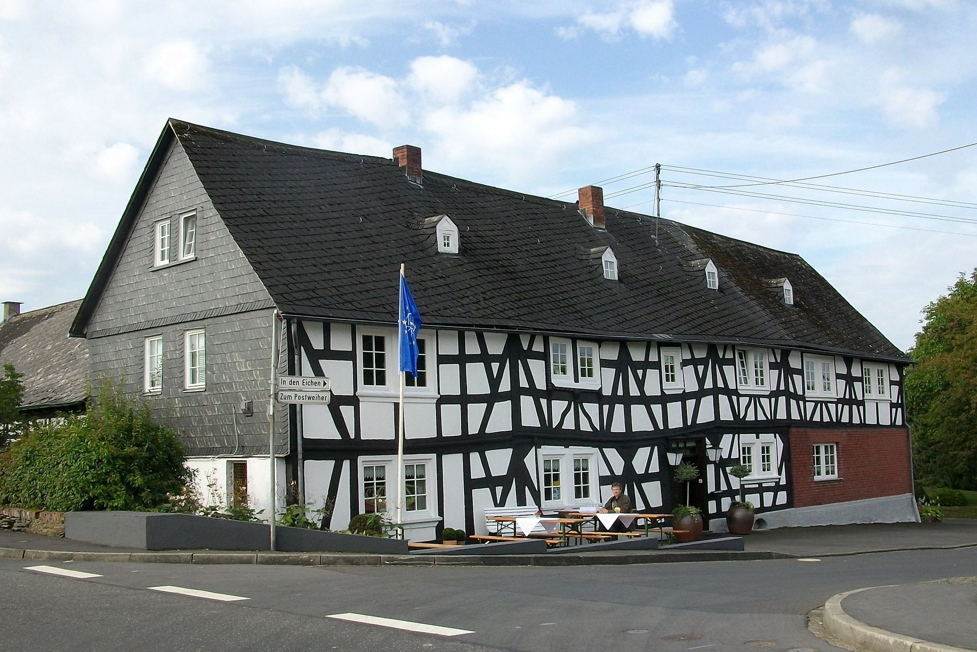 alte Poststation in Gieleroth