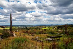 Aussicht am Höllbergweg: Blick vom Höllkopf