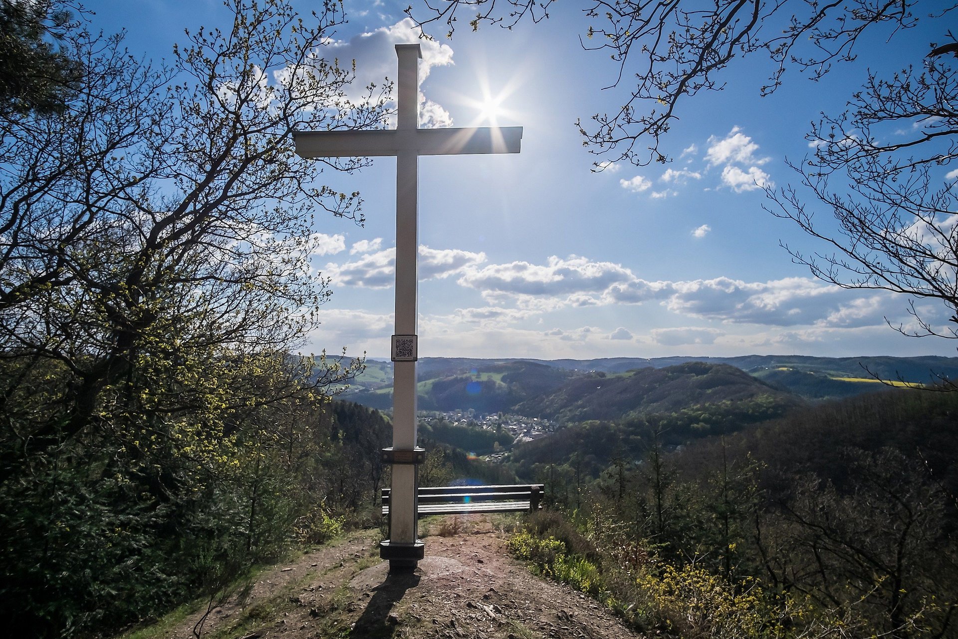 Das Gipfelkreuz der Wäller Tour Bärenkopp