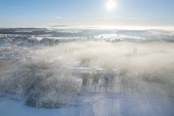 Winterstimmung am Klosterweg