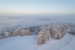 Winterstimmung am Kleinen Wäller Häubchen-Tour