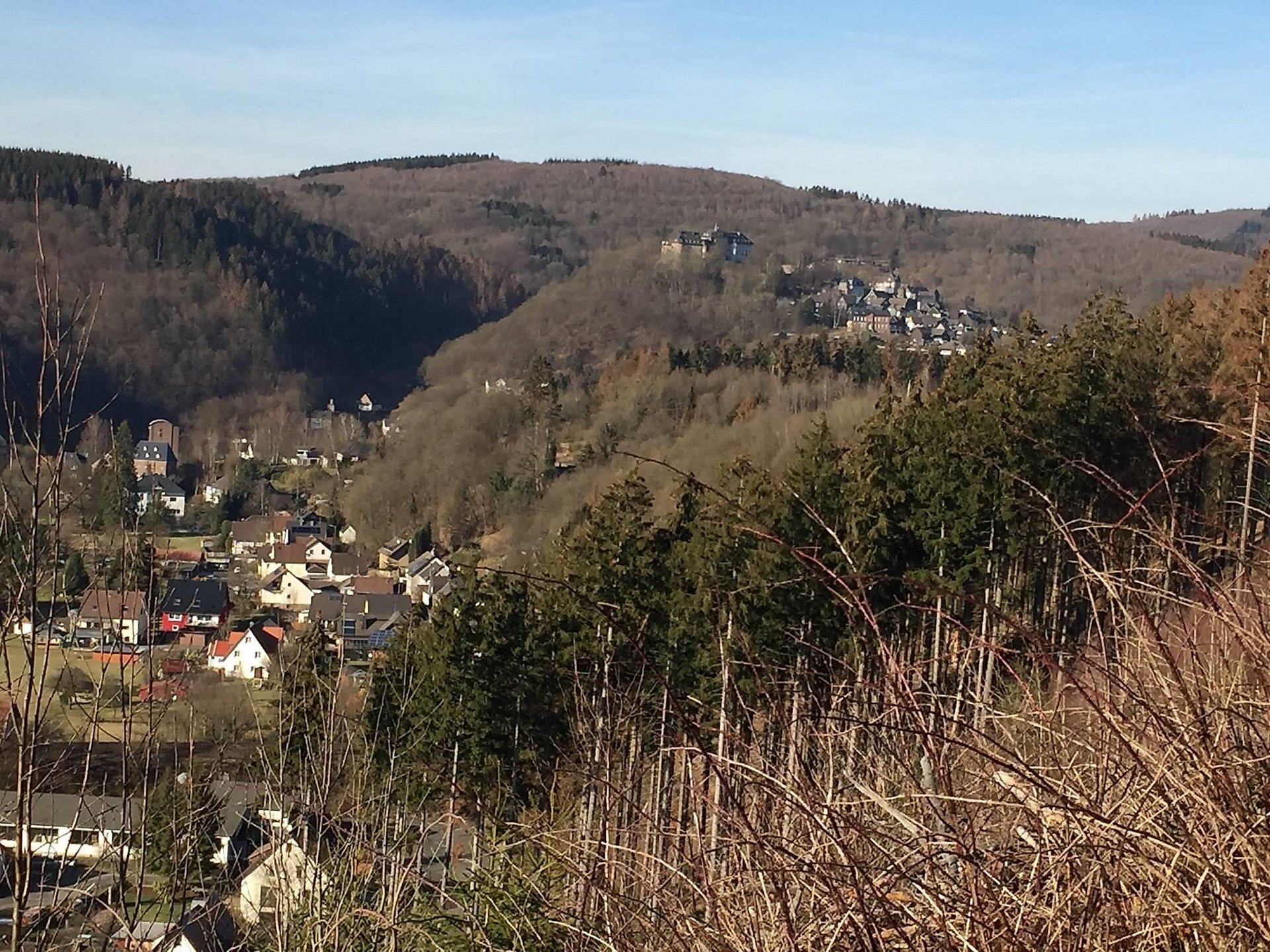 Panoramaausblick Auf dem Schanzgraben