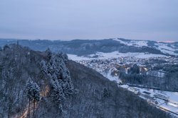 Blick vom Klosterberg nach Hausen