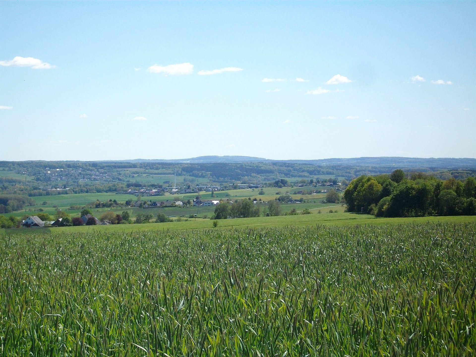 Weitblick vom "Königsweg" bei Heupelzen