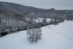 Winterlandschaft Wiedtal