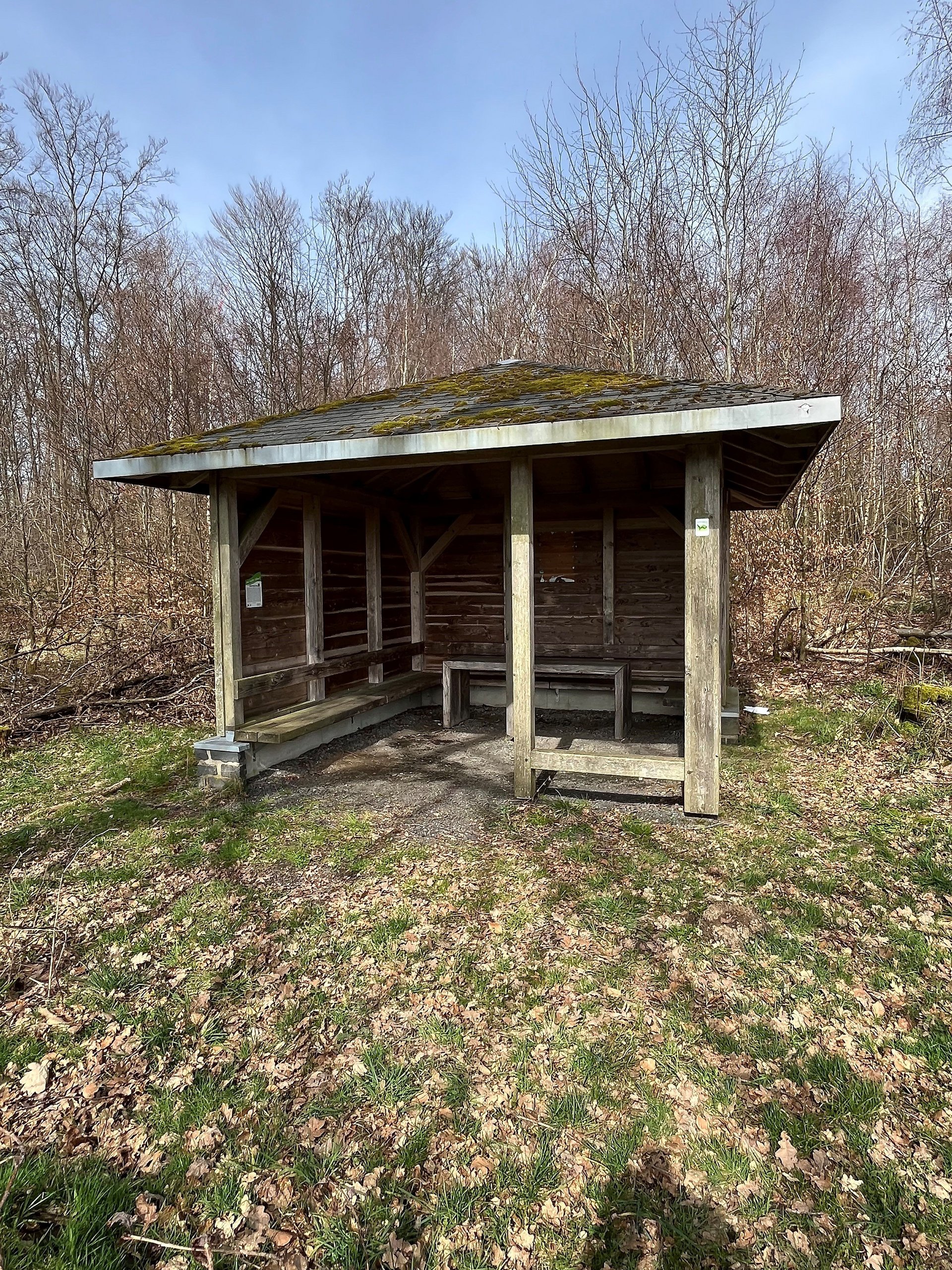 Schutzhütte am Westerwald-Steig Etappe 5