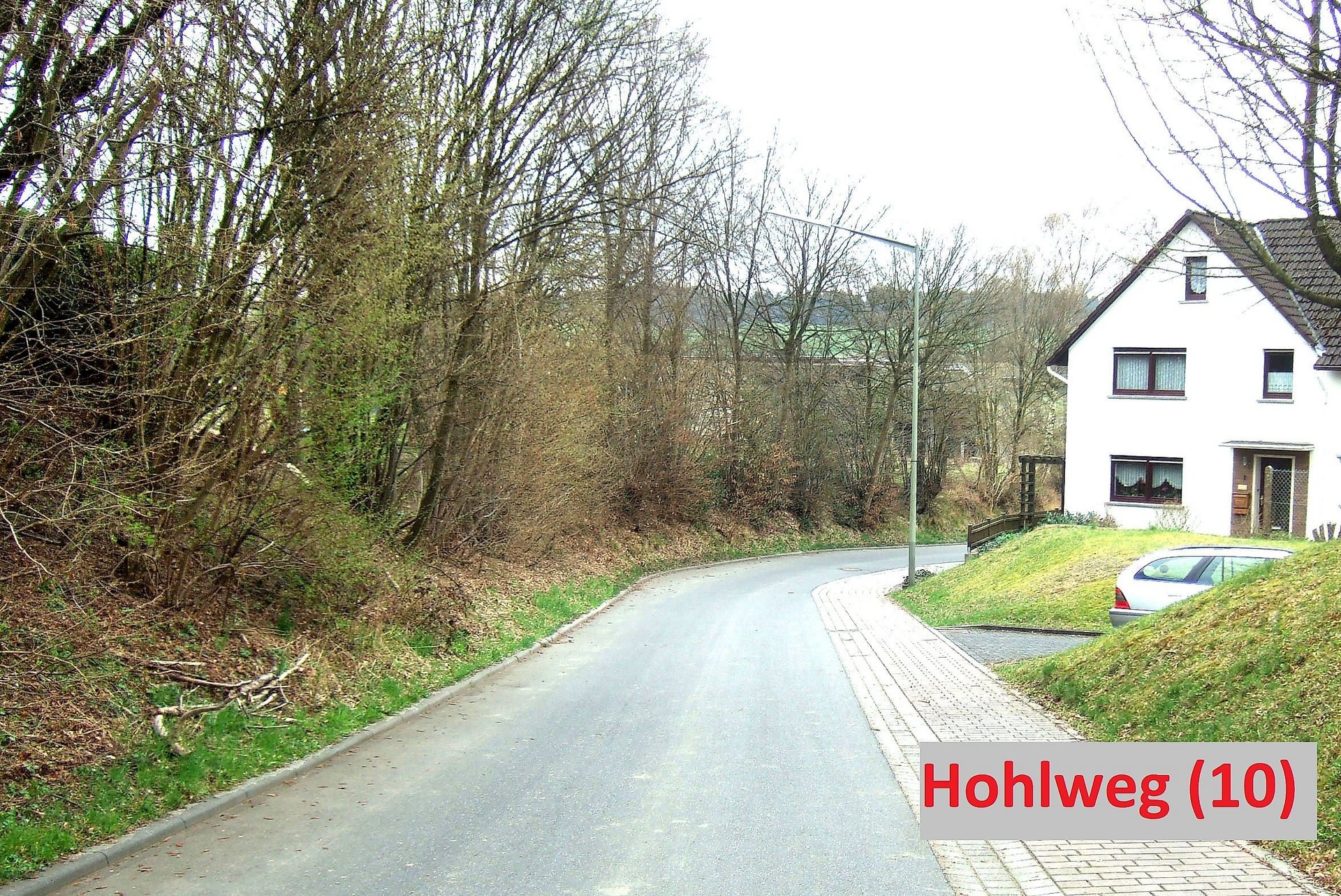 Schulstraße Oberwambach - ehemals Hohlweg